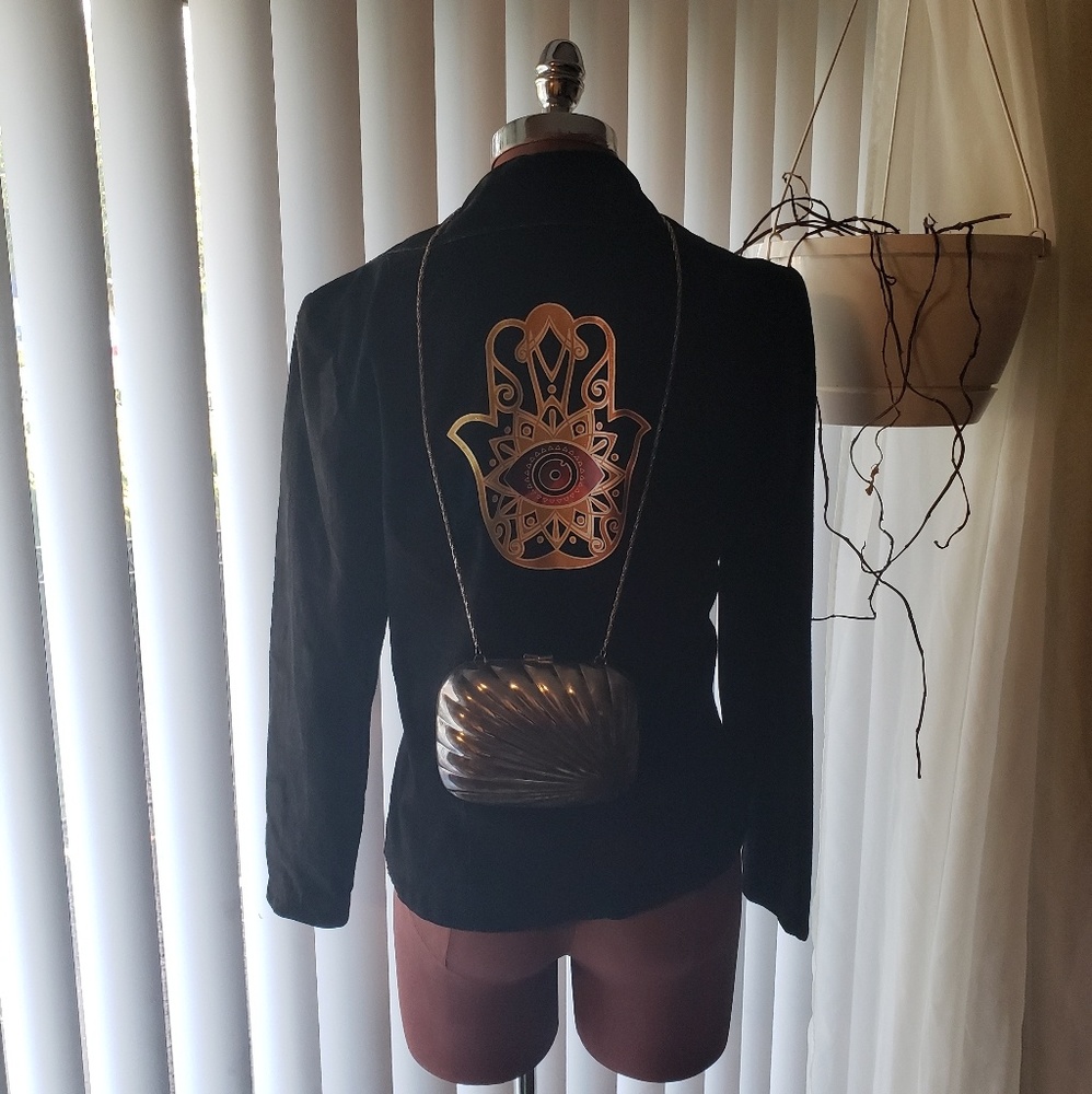 Vintage One-of-Its Kind, "Whats That" Velvet Jack